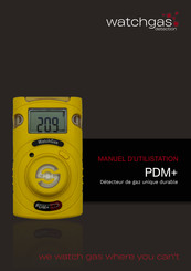 WatchGas PDM+ Manuel D'utilisation