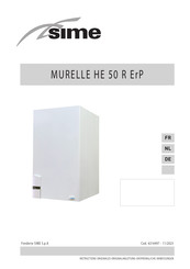 Sime MURELLE HE 50 R ErP Instructions Originales