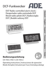 ADE 1703-1 Mode D'emploi