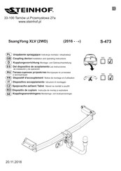 Steinhof S-473 Notice De Montage Et D'utilisation