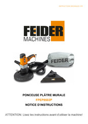 FEIDER Machines FPEP8502P Notice D'instructions