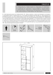 ML MEBLE DROP 03 Notice De Montage