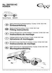 ConWys AG 26070514C Instructions De Montage