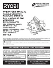 Ryobi CSB143LZ Manuel D'utilisation