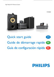 Philips WMS8080/12 Guide De Démarrage Rapide