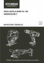 Hyundai power products HNHPACK18V-1 Instructions Originales