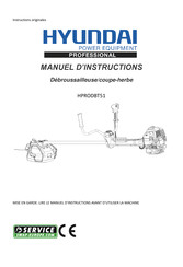 Hyundai PROFESSIONAL HPRODBT51 Manuel D'instructions