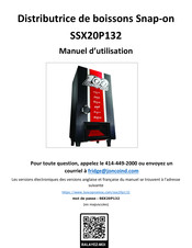 Snap-On SSX20P132 Manuel D'utilisation