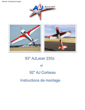 AJ Aircraft AJ Corbeau Instructions De Montage