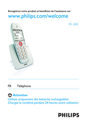 Philips XL6601C/FT Mode D'emploi