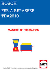 Bosch I8 VarioComfort TDA2610 Notice D'utilisation