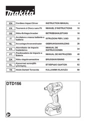 Makita DLX2336X Manuel D'instructions