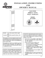 Empire Heating Systems DV-55SPP Instructions D'installation Et Manuel Du Propriétaire