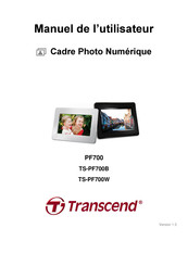 Transcend TS-PF700W Manuel De L'utilisateur