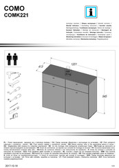 Forte COMO COMK221 Notice De Montage