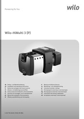 Wilo HiMulti 3C1-25P Notice De Montage Et De Mise En Service