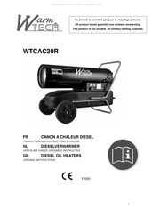 Warm Tech WTCAC30R Traduction Des Instructions D'origine