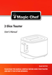 Magic Chef MCST2SS Mode D'emploi