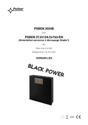 Pulsar BLACK POWER PSBEN 2024B Mode D'emploi