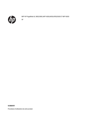 HP MFP HP PageWide XL 3950 Mode D'emploi