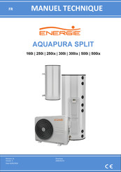 Energie AQUAPURA SPLIT 250i Manuel Technique