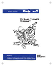 Mastercraft 055-6761-2 Guide D'utilisation