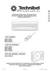 Technibel Climatisation MCAV 97MR5VA Serie Notice D'utilisation