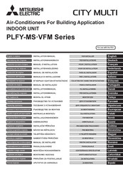 Mitsubishi Electric CITY MULTI PLFY-MS20VFM Manuel D'installation