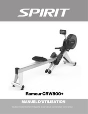 Spirit CRW800 Manuel D'utilisation