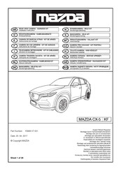 Mazda KB8M-V7-531 Instructions De Montage