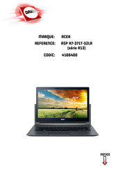 Acer Aspire R13 Manuel D'utilisation