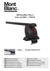 Mont Blanc FK218 Instructions De Montage