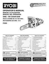 Ryobi P2502 Manuel D'utilisation