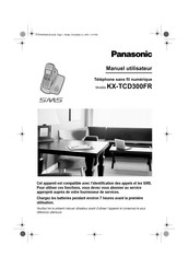 Panasonic KX-TCD300FR Manuel Utilisateur