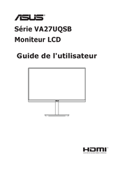 Asus VA27UQSB Serie Guide De L'utilisateur