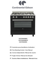 CONTINENTAL EDISON CECP9060MBD Notice D'utilisation