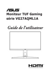 Asus VG27AQML1A Serie Guide De L'utilisateur