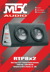 MTX Audio RTP8x2 Mode D'emploi