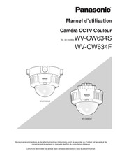 Panasonic WV-CW634S Manuel D'utilisation