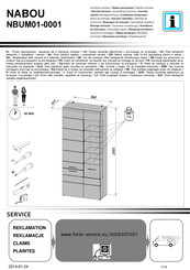 Forte NABOU NBUM01-0001 Notice De Montage