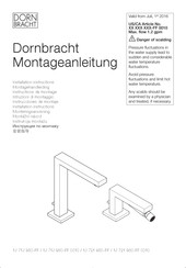 Dornbracht 13 721 980-FF Instructions De Montage