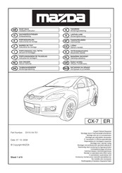 Mazda EH15-V4-701 Instructions De Montage