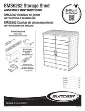 Suncast Design Brilliant BMS6282 Instructions D'assemblage