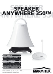 Marmitek SPEAKER ANYWHERE 350 Guide Utilisateur