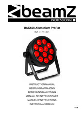 Beamz professional 151.331 Manuel D'instructions