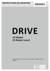 Siegenia DRIVE IO-Modul Instructions De Montage