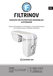 FILTRINOV MX Série Notice D'installation Et D'utilisation