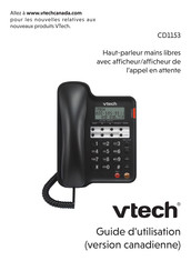 VTech CD1153 Guide D'utilisation