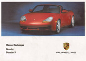 Porsche Boxster 2002 Manuel Technique