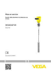 Vega VEGACAP 65 Mise En Service